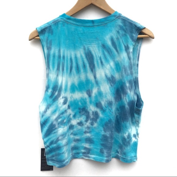 F21 Rugrats Tie Dye Oversized Cropped Muscle Tank - Picture 3 of 6
